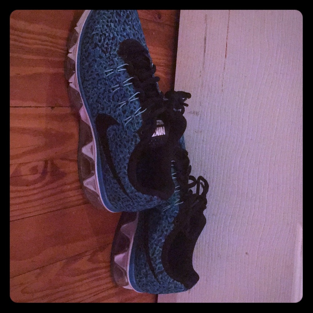 Nike blue Shoes really cute